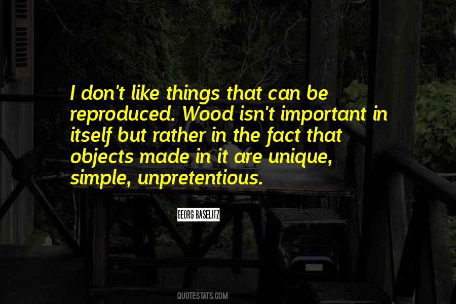 Quotes About Important Objects #392344