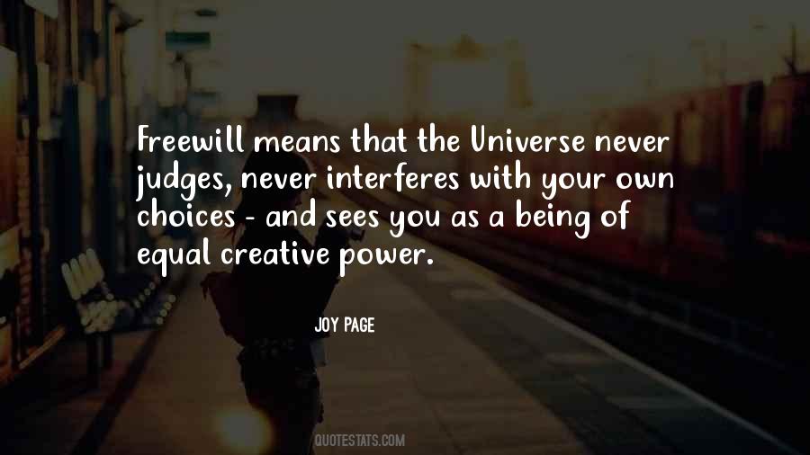 Universe Of Joy Quotes #932001