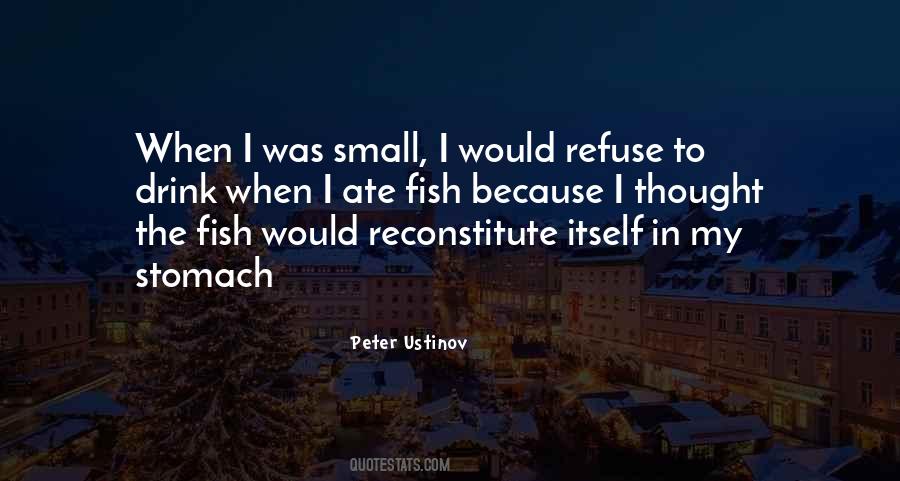 Quotes About Small Fish #429178