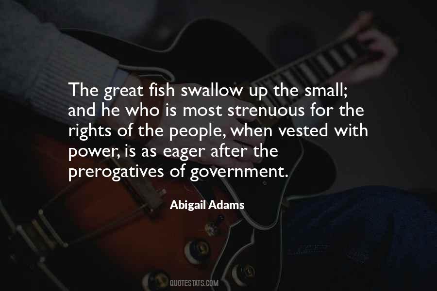 Quotes About Small Fish #481890