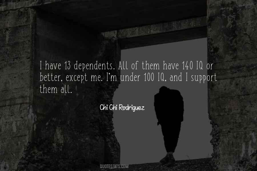 Quotes About Dependents #866726