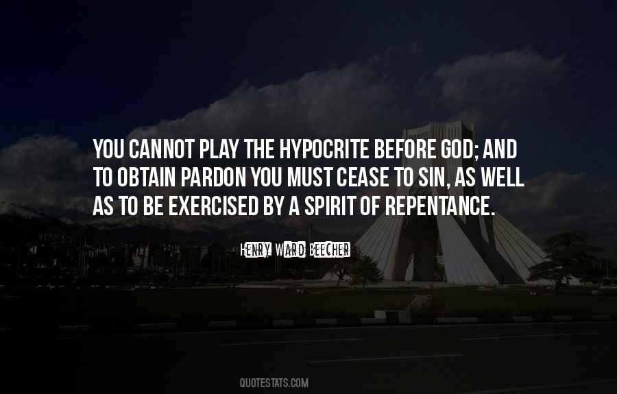 Quotes About Repentance To God #1678003