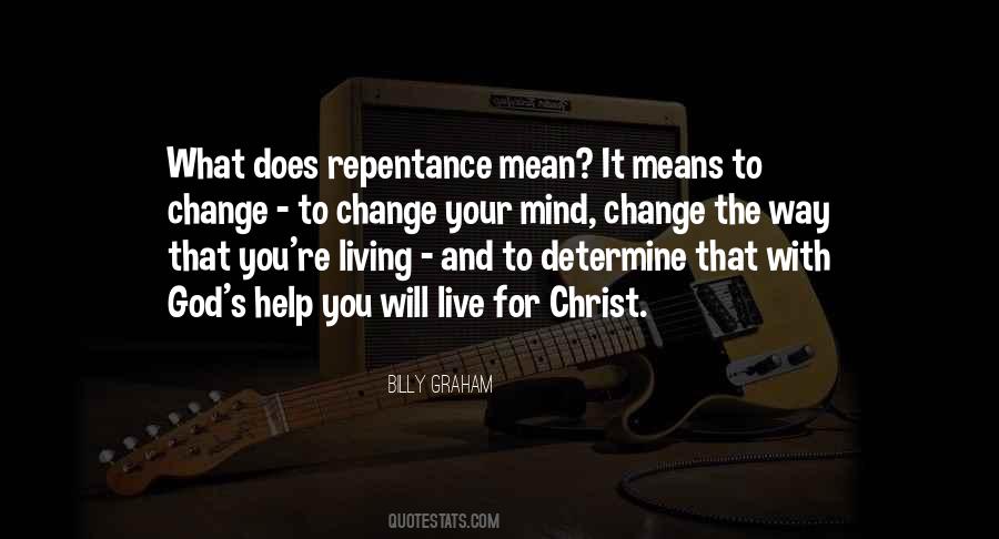 Quotes About Repentance To God #39017