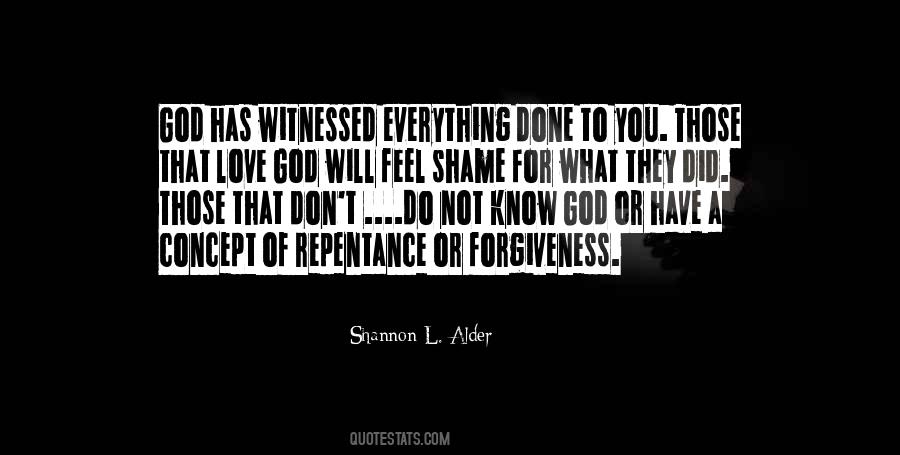 Quotes About Repentance To God #766115