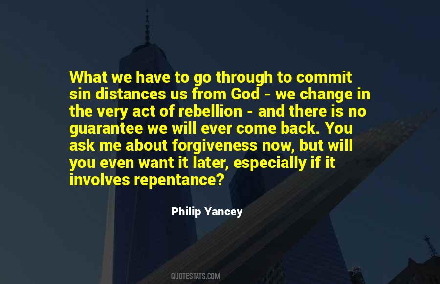 Quotes About Repentance To God #871246