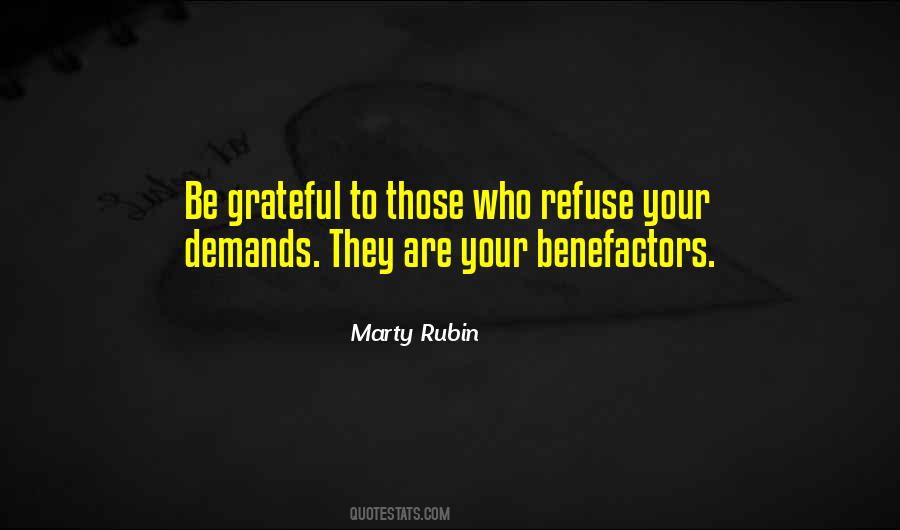 Quotes About Benefactors #1761298