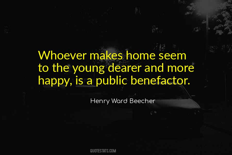 Quotes About Benefactors #503362