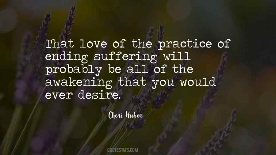 Quotes About Ending Suffering #1437095