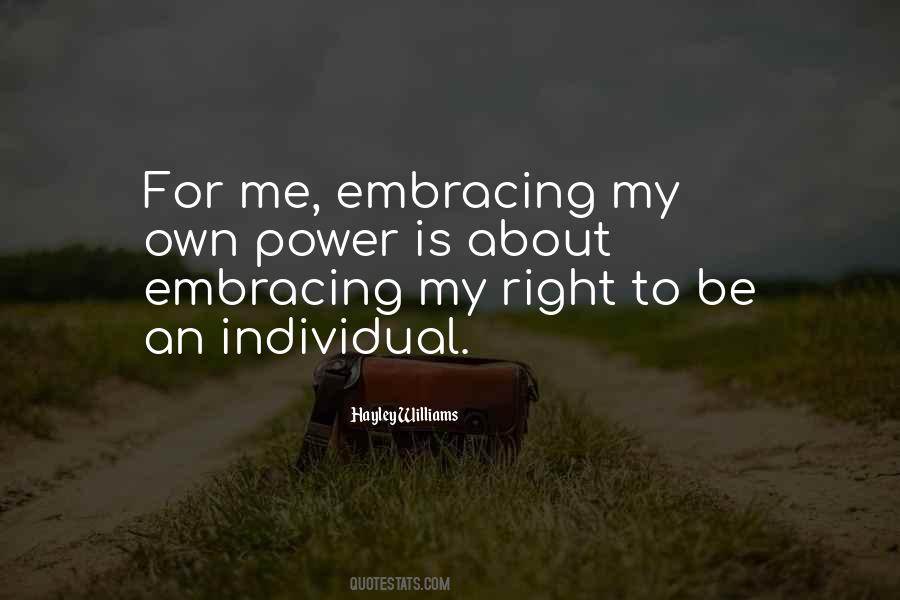 Quotes About Embracing #1100913