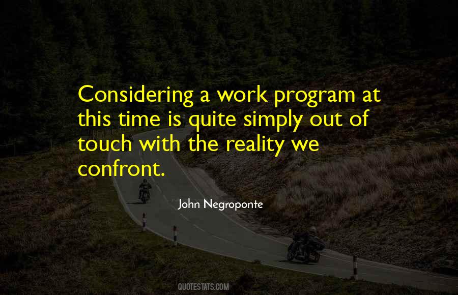 Out Of Touch With Reality Quotes #1293290