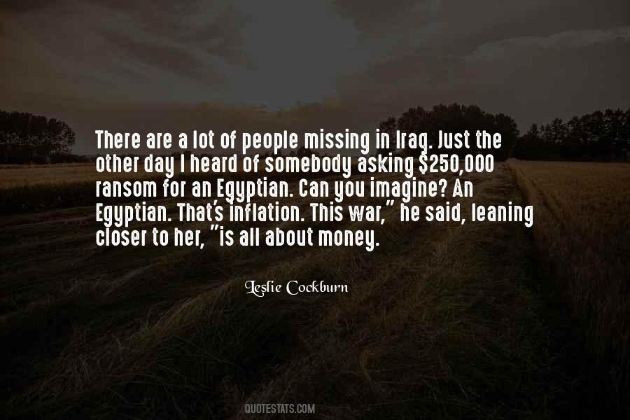 Quotes About Missing Money #522244