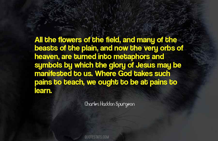 Flowers Of The Field Quotes #1823089