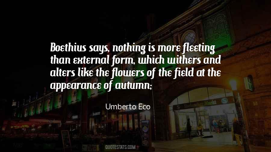 Flowers Of The Field Quotes #79574