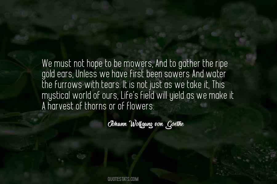Flowers Of The Field Quotes #947788