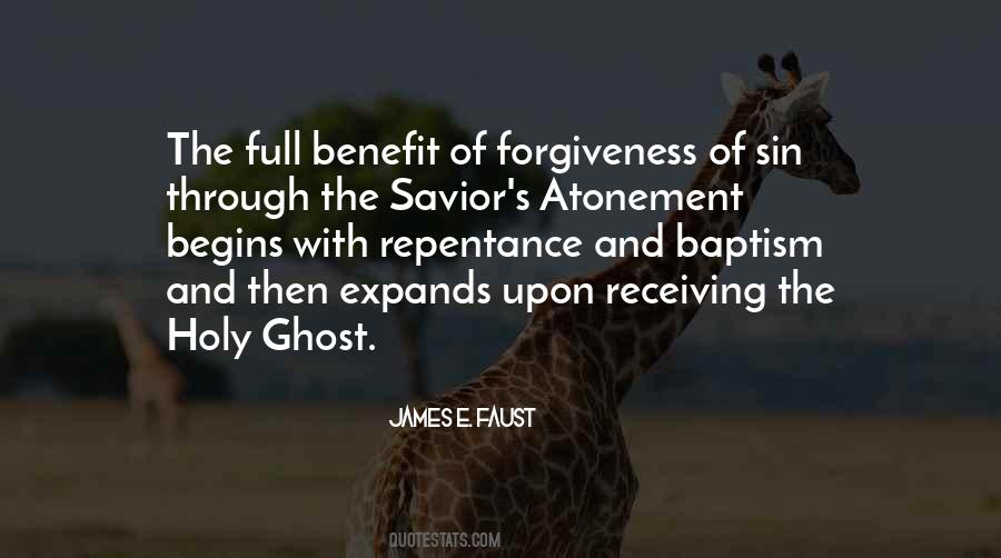 Quotes About Repentance And Forgiveness #1723250
