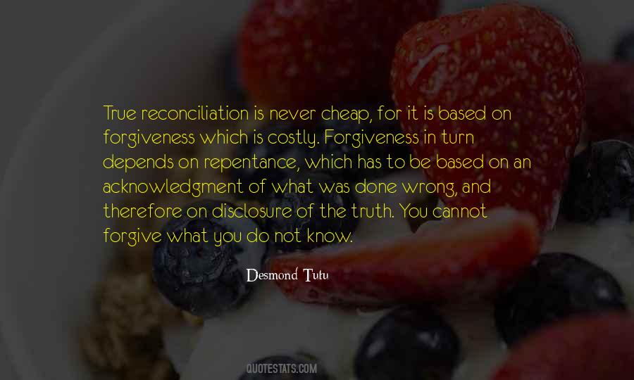 Quotes About Repentance And Forgiveness #402609