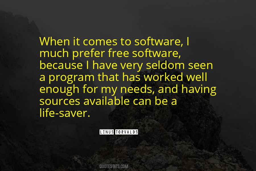 Quotes About Free Software #1252475