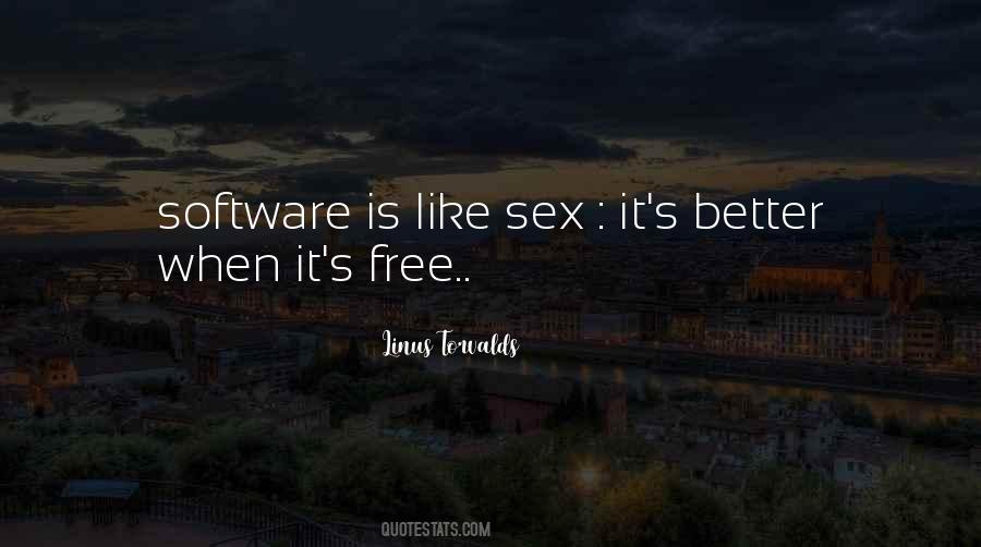 Quotes About Free Software #1303300