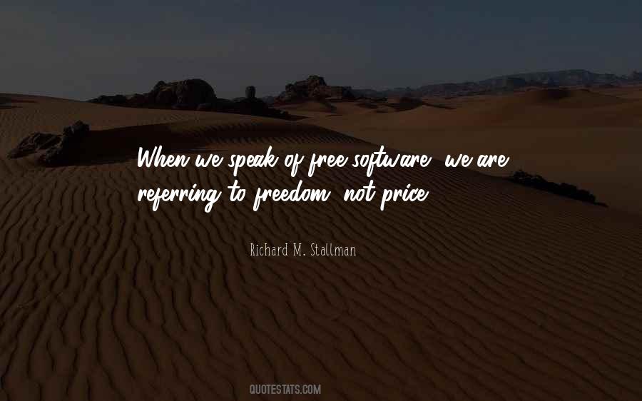 Quotes About Free Software #1311314