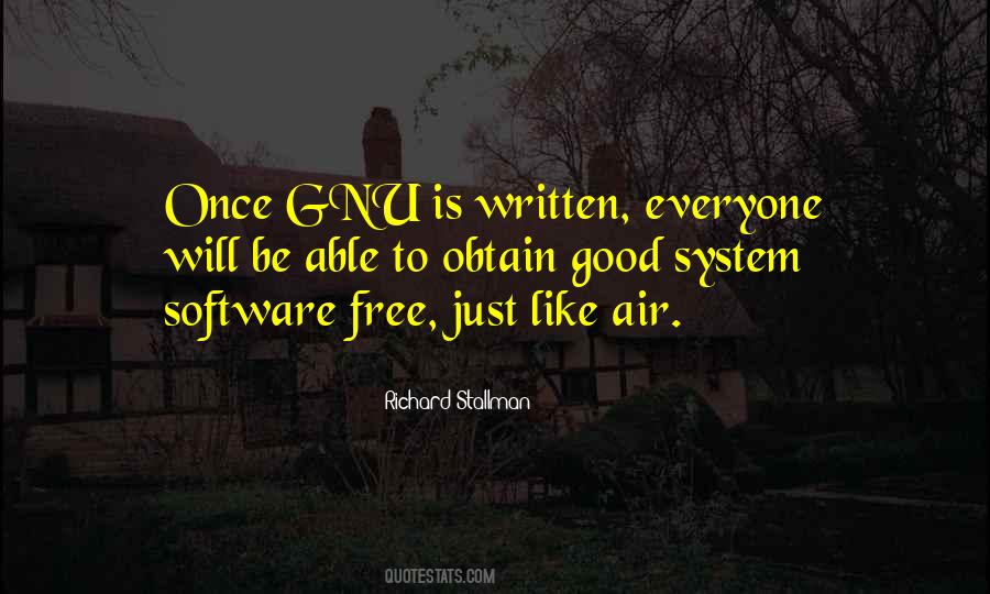 Quotes About Free Software #1374989
