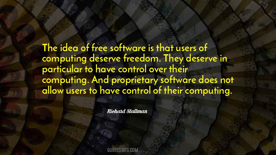 Quotes About Free Software #1429755