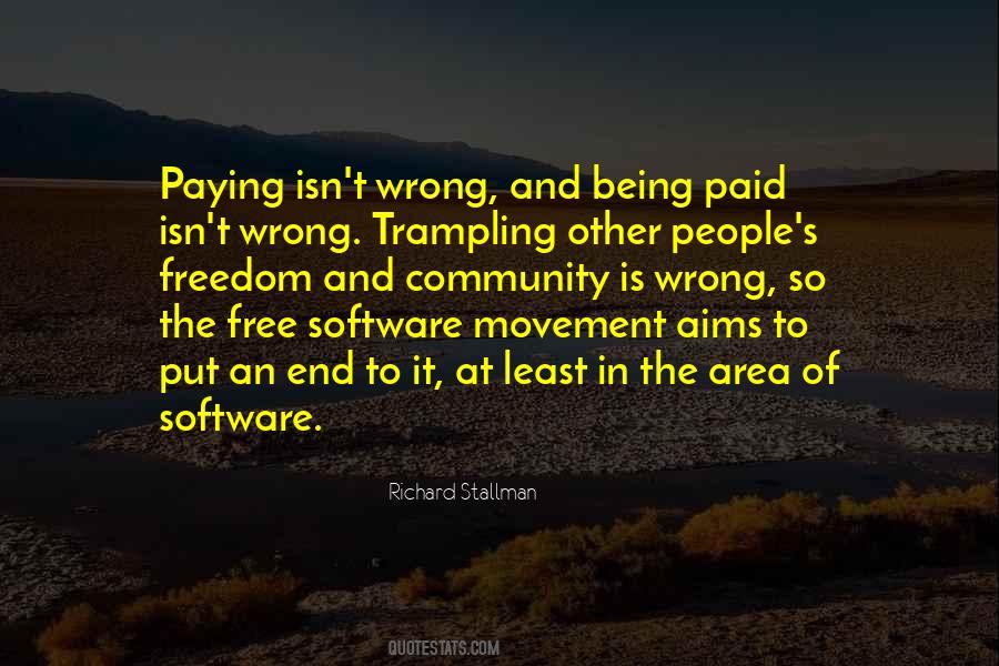 Quotes About Free Software #633011