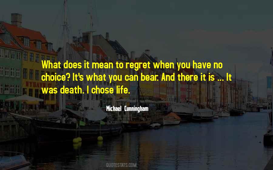 Life Regret Quotes #125754