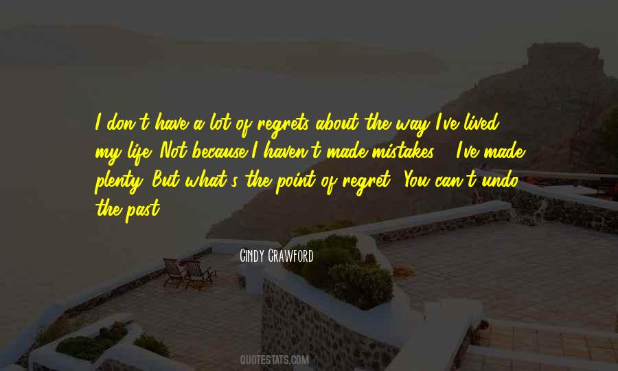 Life Regret Quotes #139540