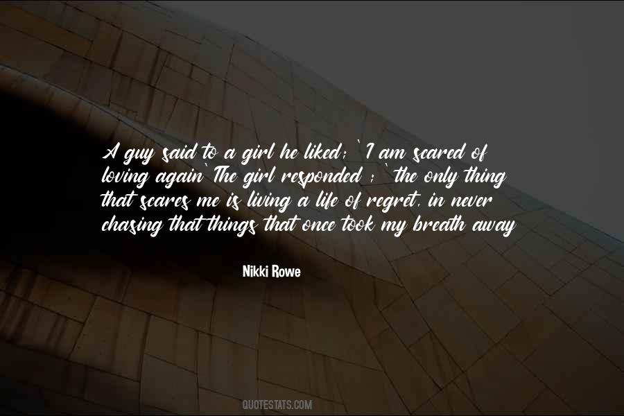 Life Regret Quotes #170647