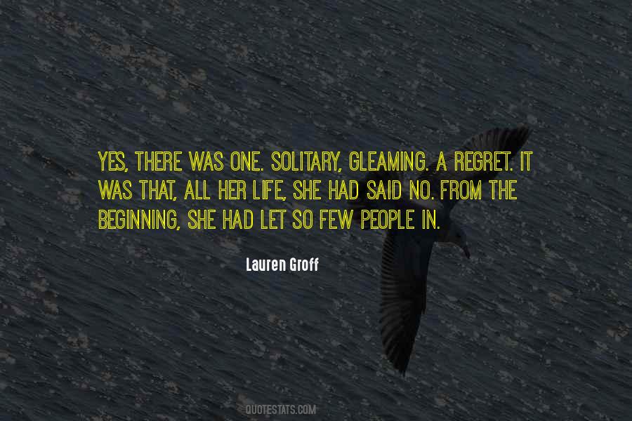 Life Regret Quotes #191254