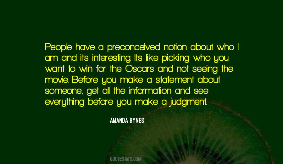 Quotes About People's Judgment #1172407