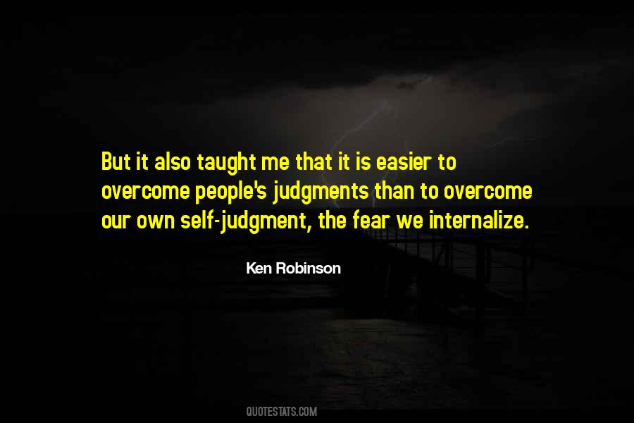 Quotes About People's Judgment #1236713