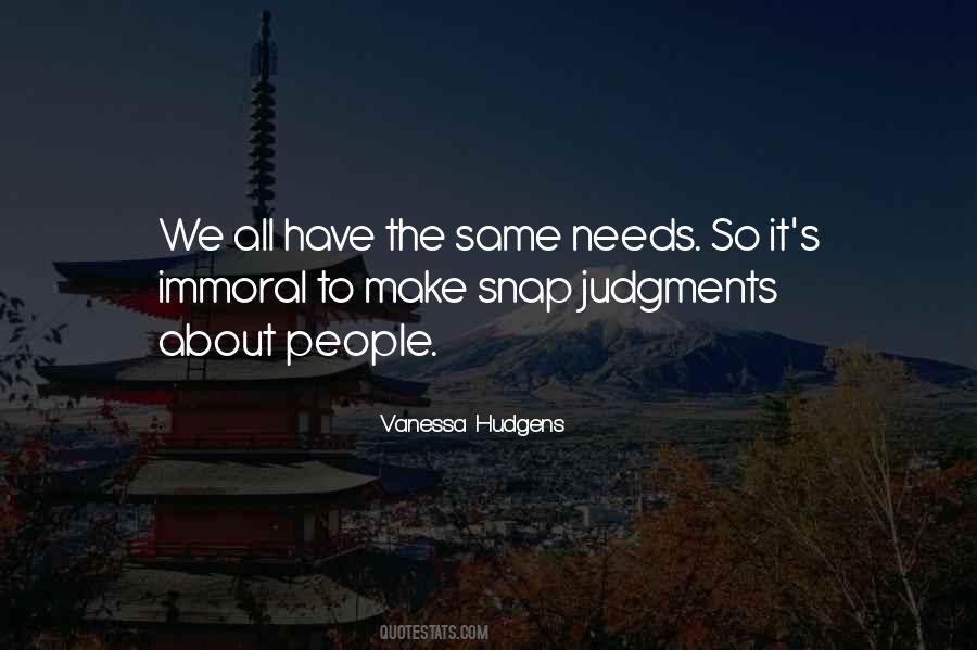 Quotes About People's Judgment #1844672