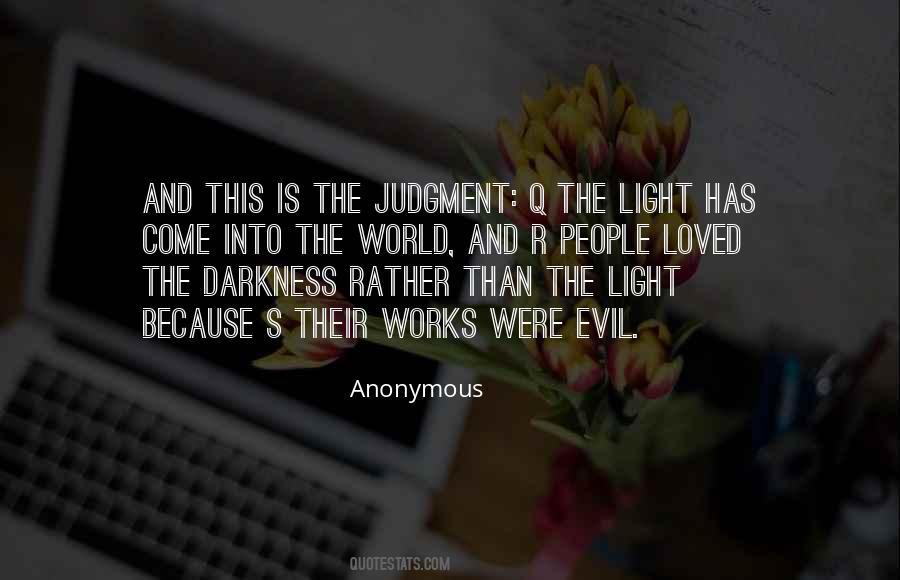 Quotes About People's Judgment #222308