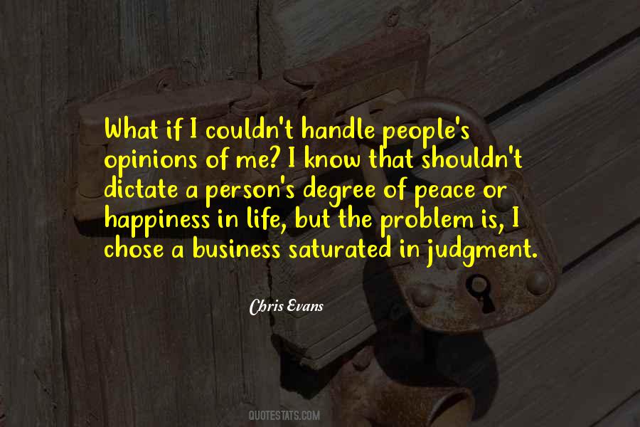Quotes About People's Judgment #394997
