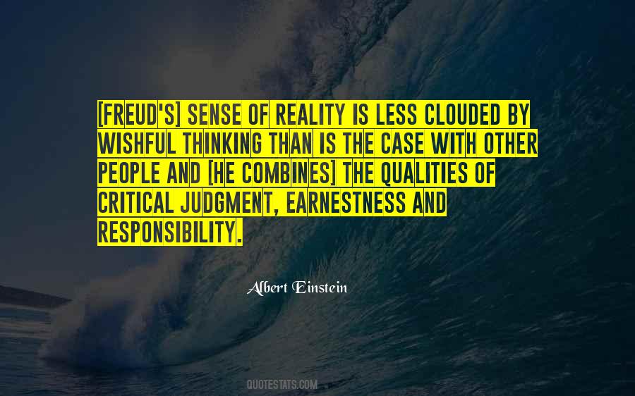Quotes About People's Judgment #934107