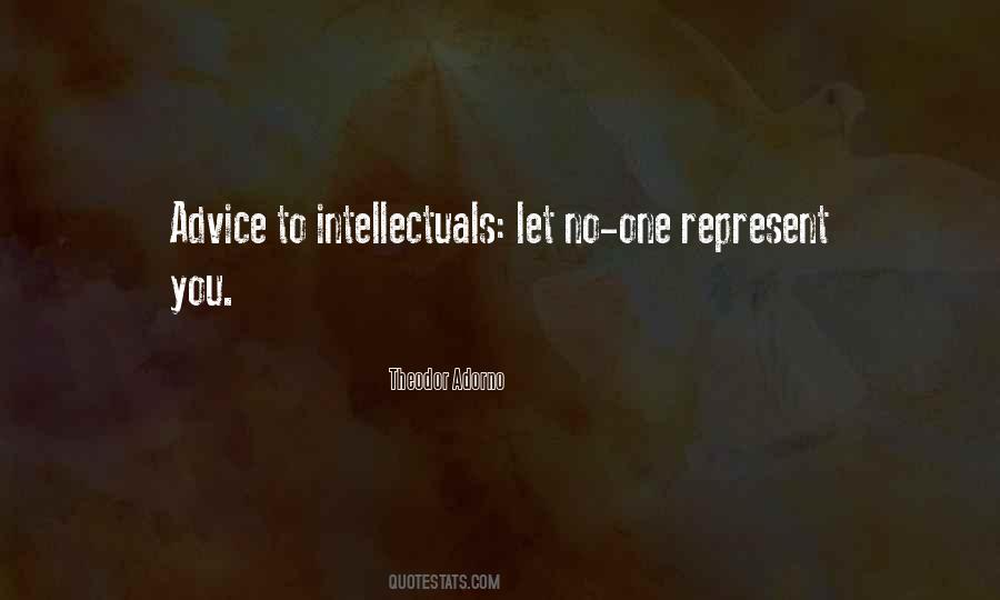 Quotes About Intellectuals #1486784