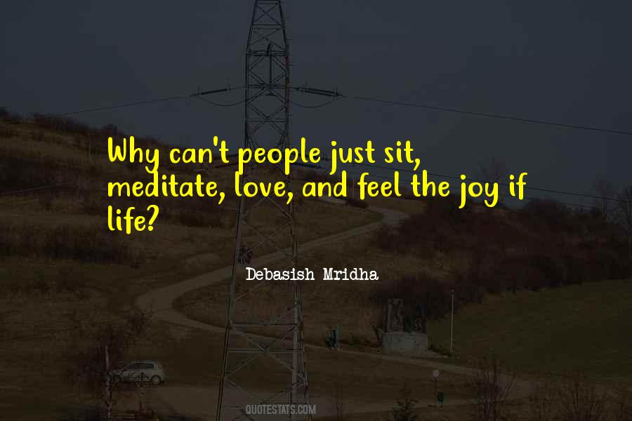 Feel Joy And Love Quotes #1479917