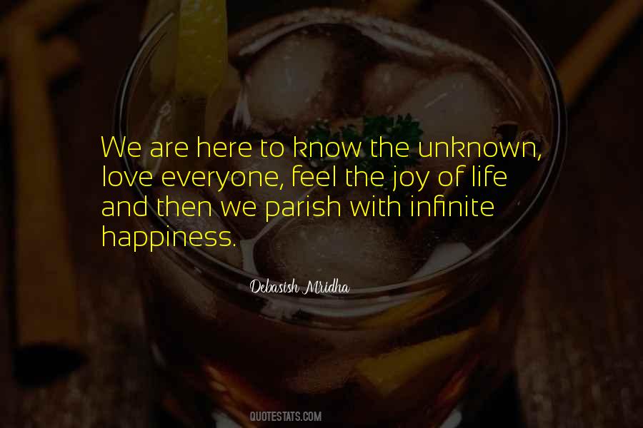 Feel Joy And Love Quotes #1796739