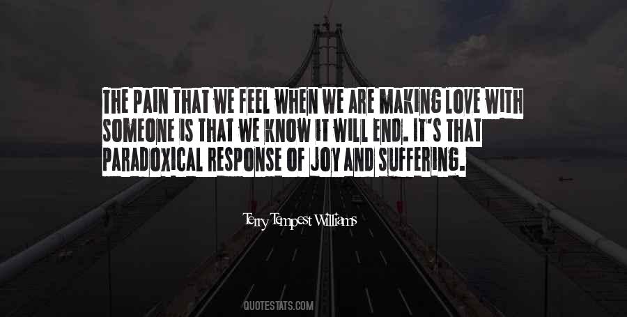 Feel Joy And Love Quotes #273274