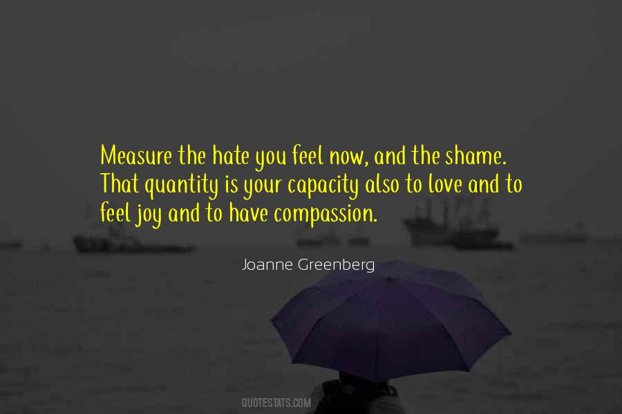 Feel Joy And Love Quotes #347719