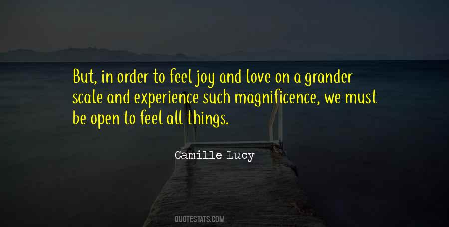 Feel Joy And Love Quotes #726381