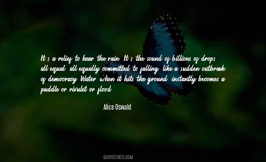 Quotes About Sudden Rain #539165
