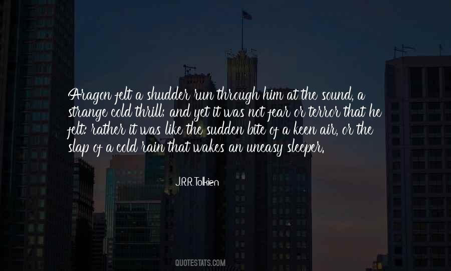 Quotes About Sudden Rain #993779