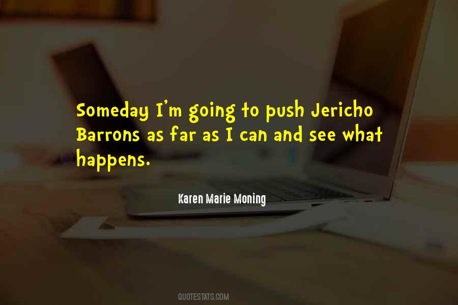 Quotes About Jericho Barrons #362794