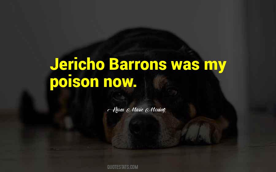 Quotes About Jericho Barrons #906250