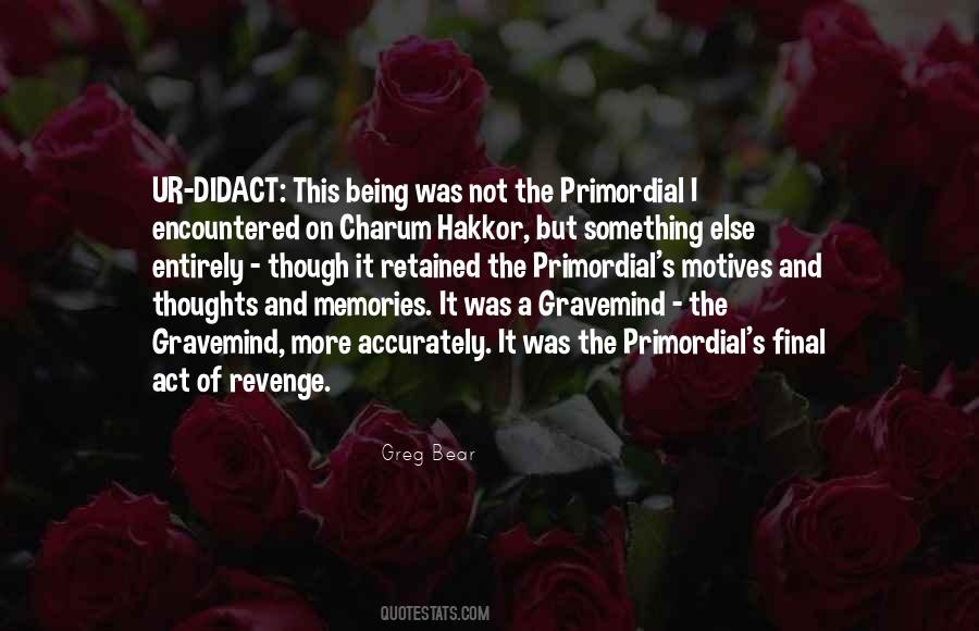 Act Of Revenge Quotes #1627132