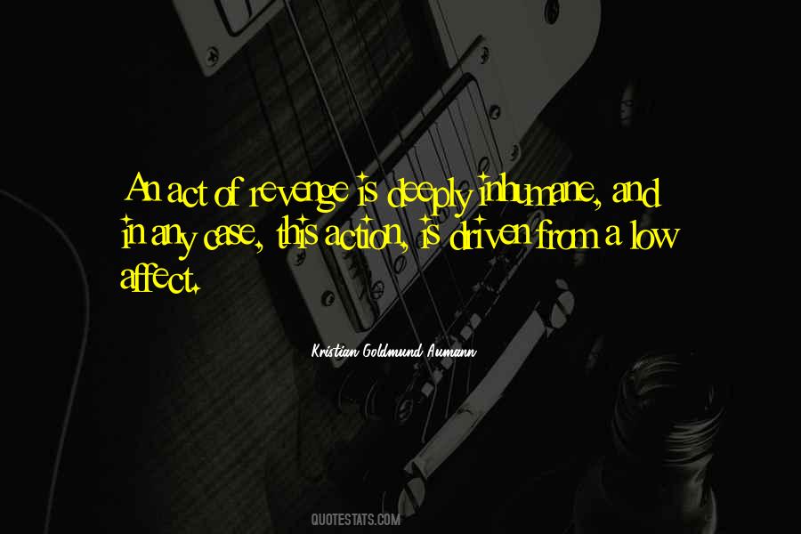 Act Of Revenge Quotes #1725959