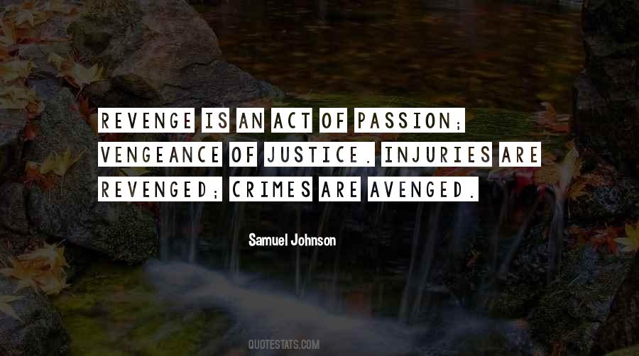 Act Of Revenge Quotes #205394