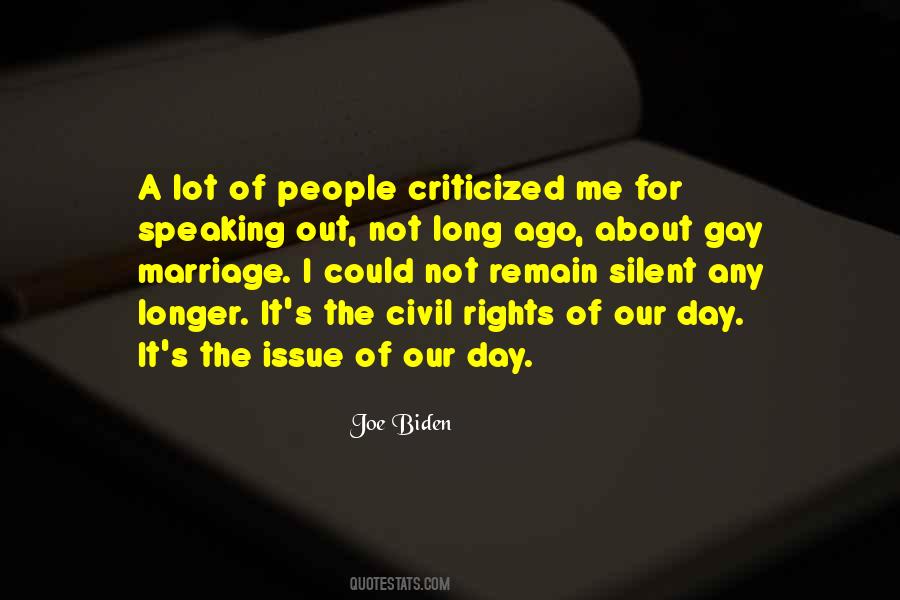 Quotes About Gay Marriage Rights #1315275
